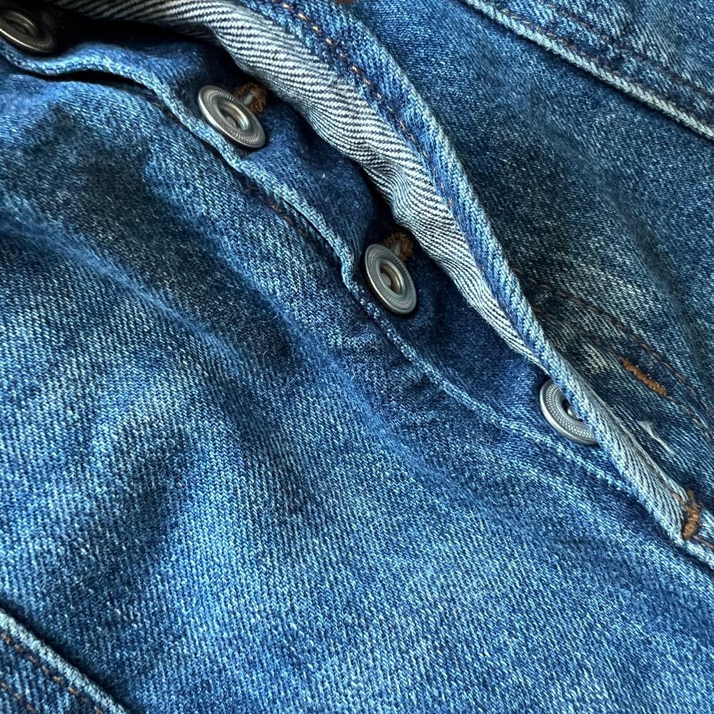 Madewell Curvy Darted Barrel Leg Jean 32 Blue - Picture 8 of 13